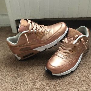Rose Gold Nike Air Max 90